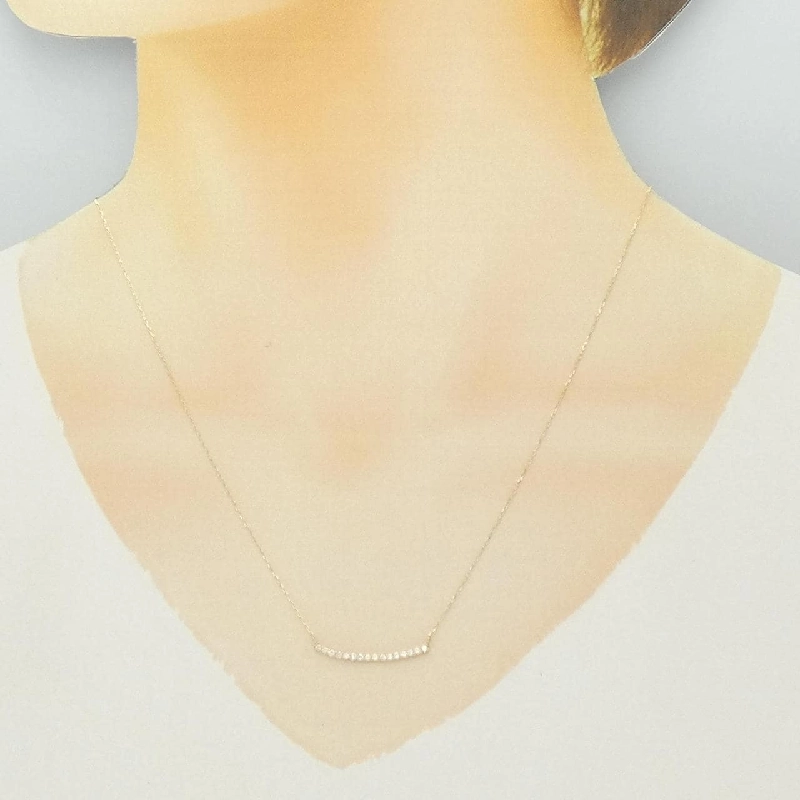 K18YG Dây chuyền kim cương 0.20CT - Hàng hiệu Chính hãng 856766