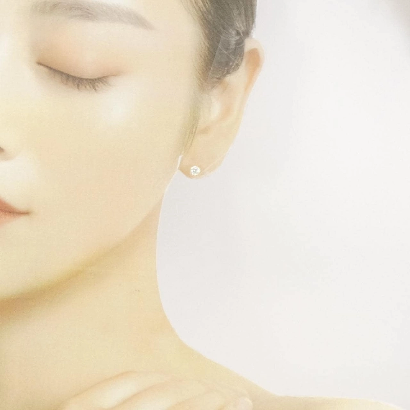 K18YG Bông tai Kim cương 0.319CT 0.317CT G SI2 Tốt - Hàng hiệu Chính hãng 875477