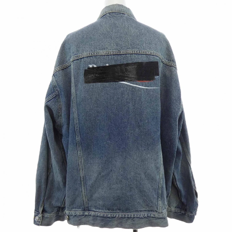 BALENCIAGA 724651 THW25 Áo khoác denim - Hàng hiệu Chính hãng 895997