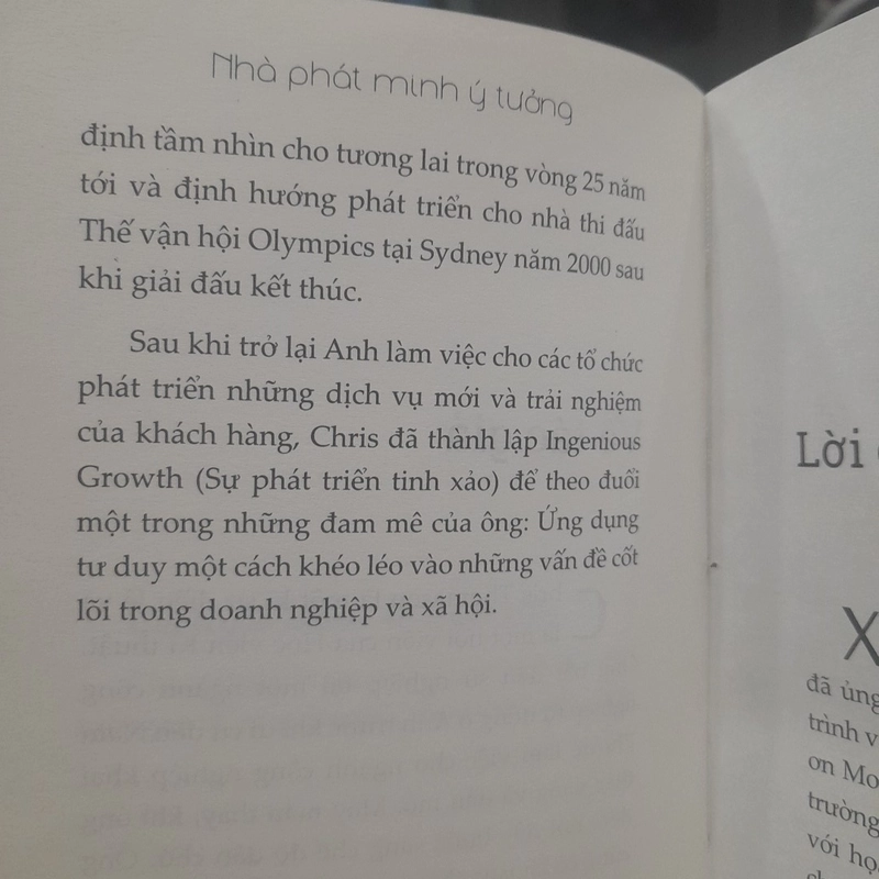 Chris Thomason - NHÀ PHÁT MINH, những lời khuyên tuyệt vời rạo ra ý tưởng mới... 357709