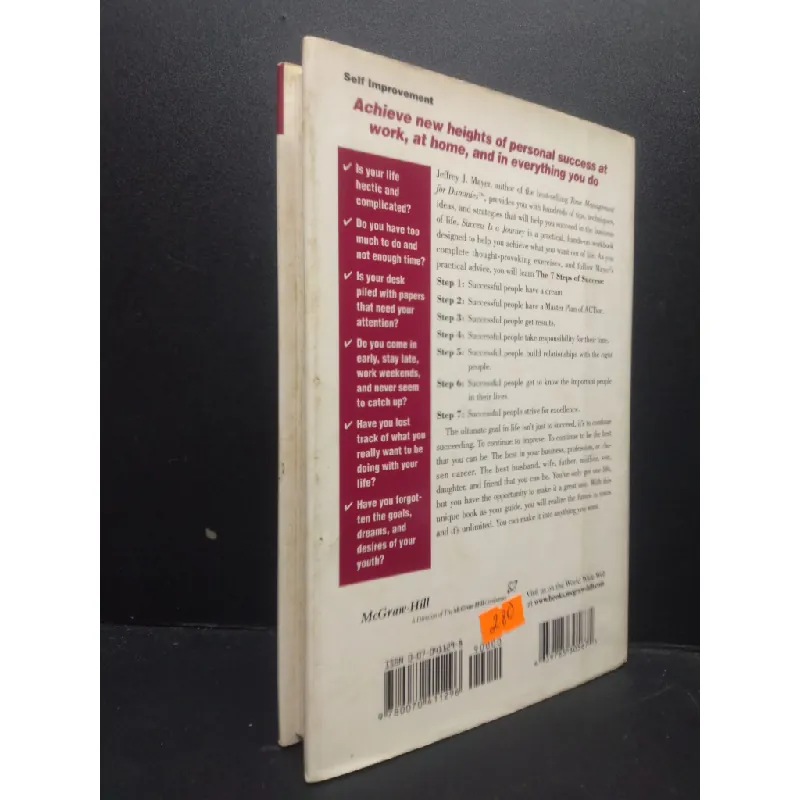 [Phiên Chợ Sách Cũ] Success is a Journey (bìa cứng)2303 421079