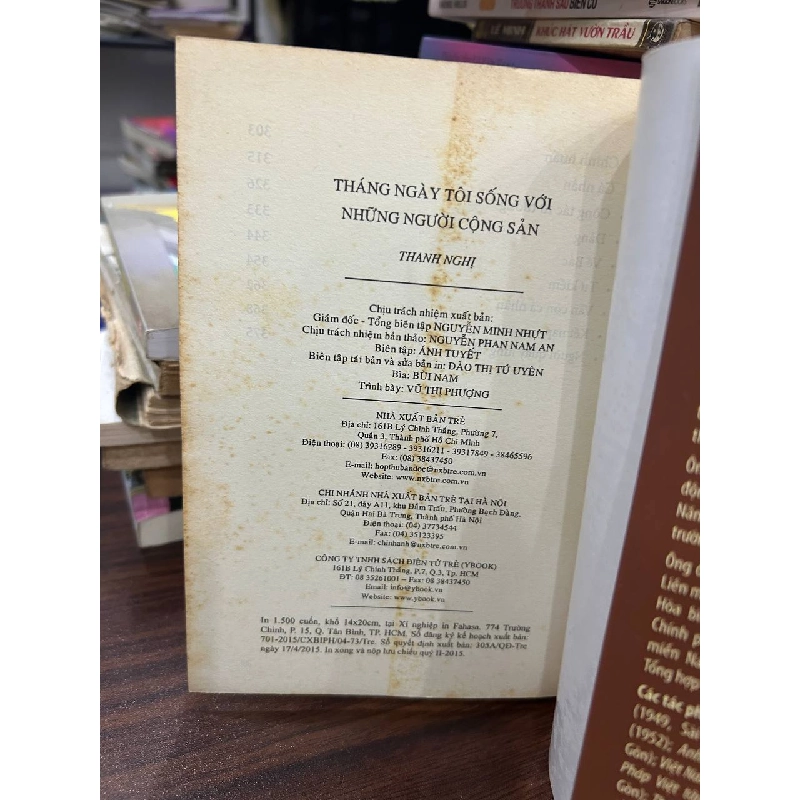 Tháng Ngày Tôi Sống Với Những Người Cộng Sản - Thanh Nghị 932029