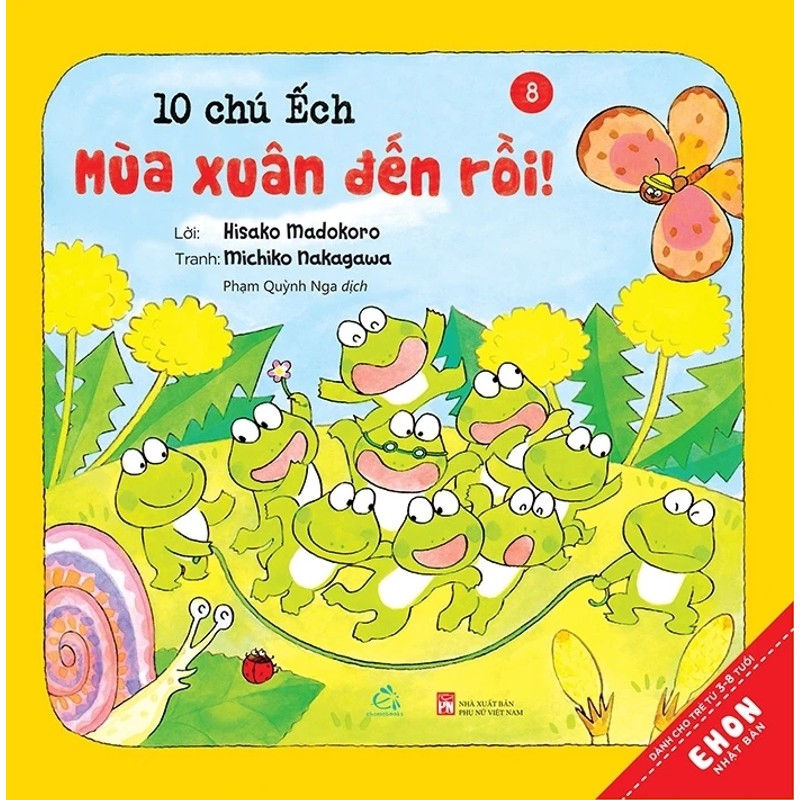 Bộ Sách Tranh 10 Chú Ếch – Phần 2 (Tập 7 – Tập 12) 184922