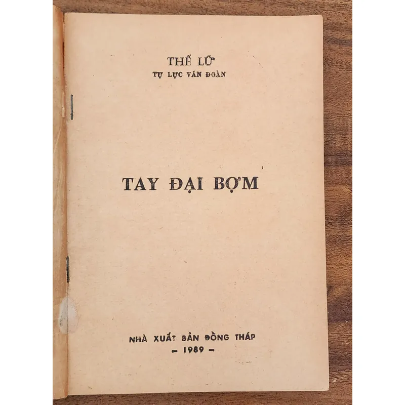 TAY ĐẠI BỢM (Thế Lữ) - 128 trang 730991