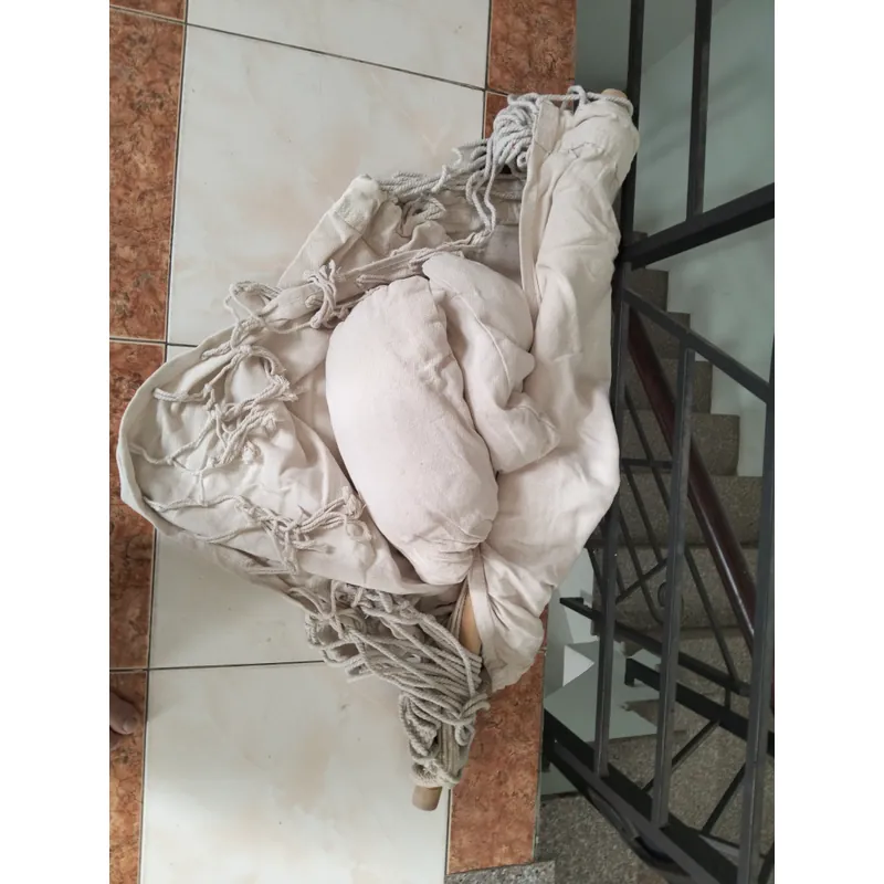 Võng xích đu treo vải linen còn mới 99%  591072