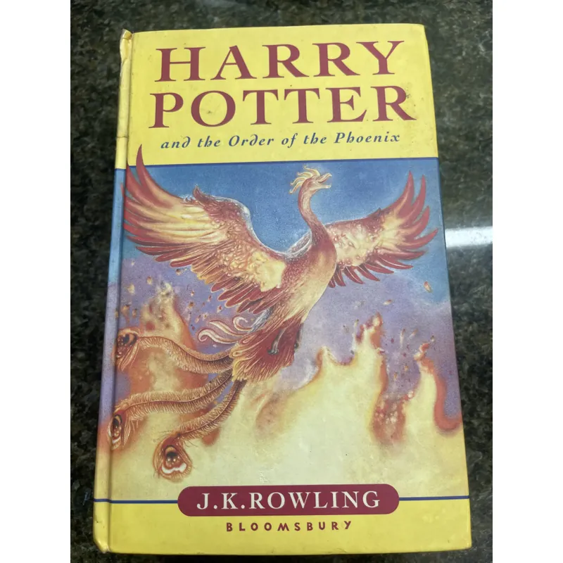Harry Potter and the order of the phoenix J.K. Rowling hard cover 720111