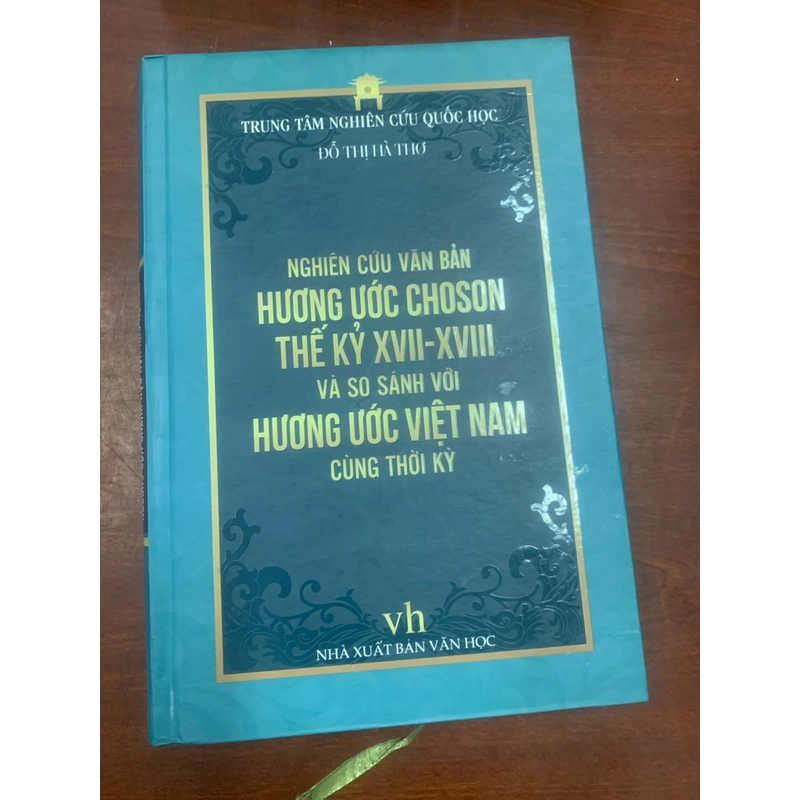 Hương ước Choson (TK XVII - XVIII) so sánh với Hương ước Việt Nam cùng thời kỳ  300719