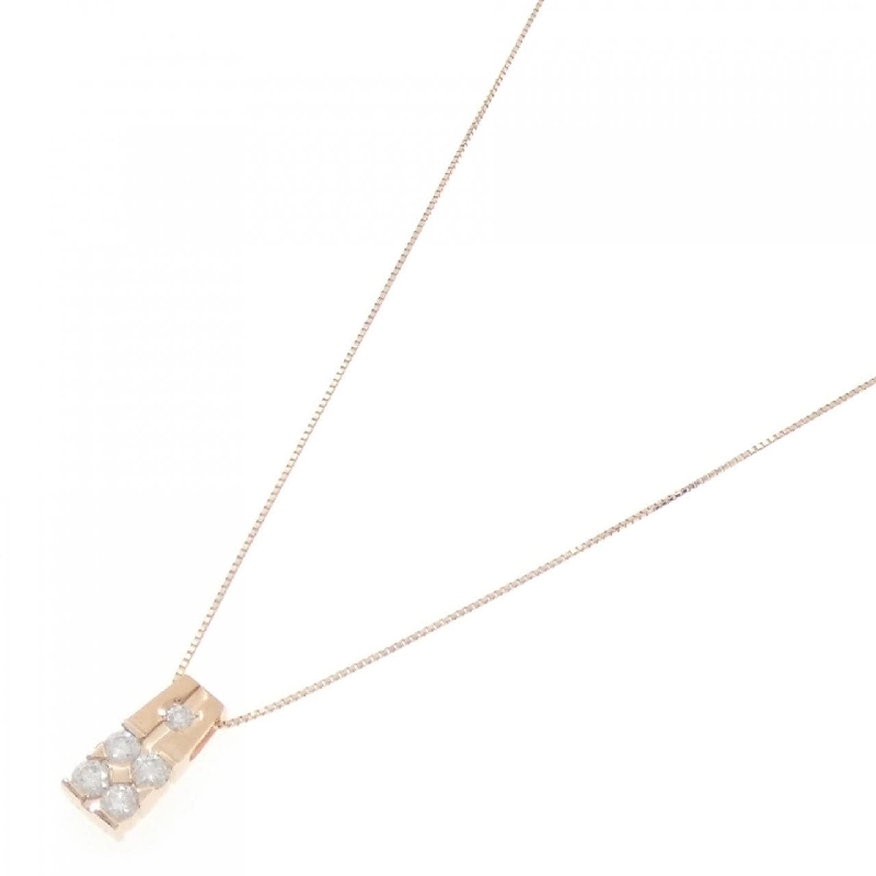 K18PG Dây chuyền kim cương 0.52CT - Hàng hiệu Chính hãng 865813