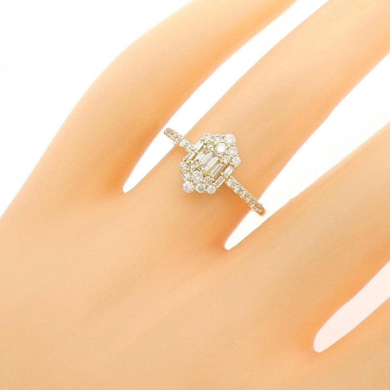 Nhẫn kim cương K18YG 0.50CT - Hàng hiệu Chính hãng 849057