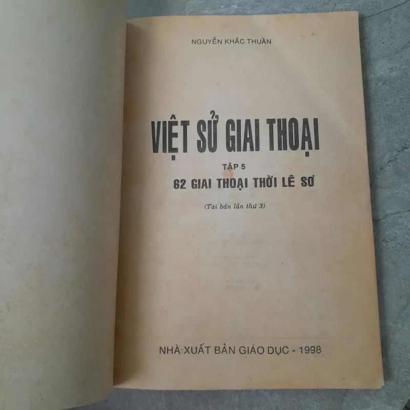 VIỆT SỬ GIAI THOẠI _ Nguyễn Khắc Thuần 420631
