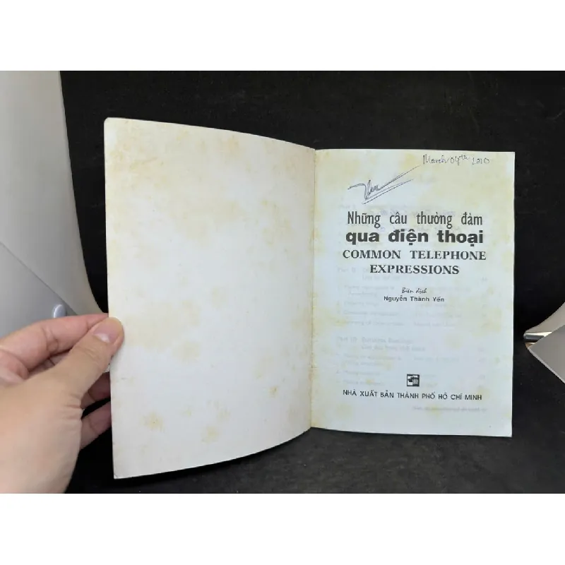 [Phiên Chợ Sách Cũ] Những Câu Thường Đàm Qua Điện Thoại, Nguyễn Thành Yến H0606, 2006 689891