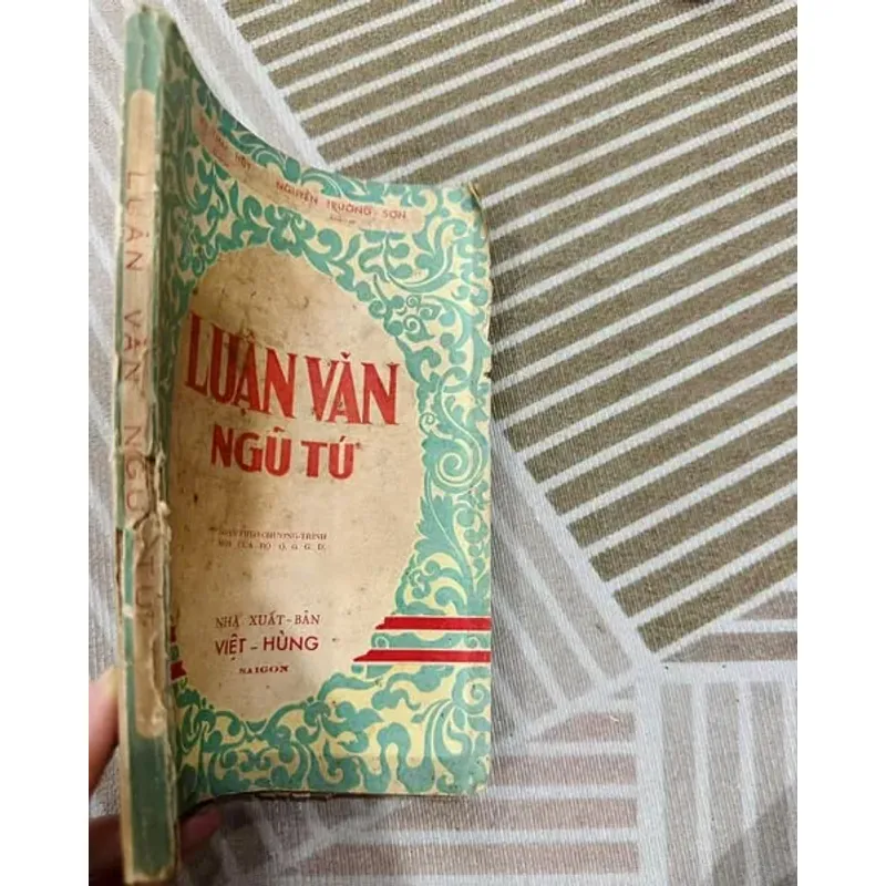 Luận Văn - Ngũ Tứ Nxb Việt Hùng Xb năm 1958 591987