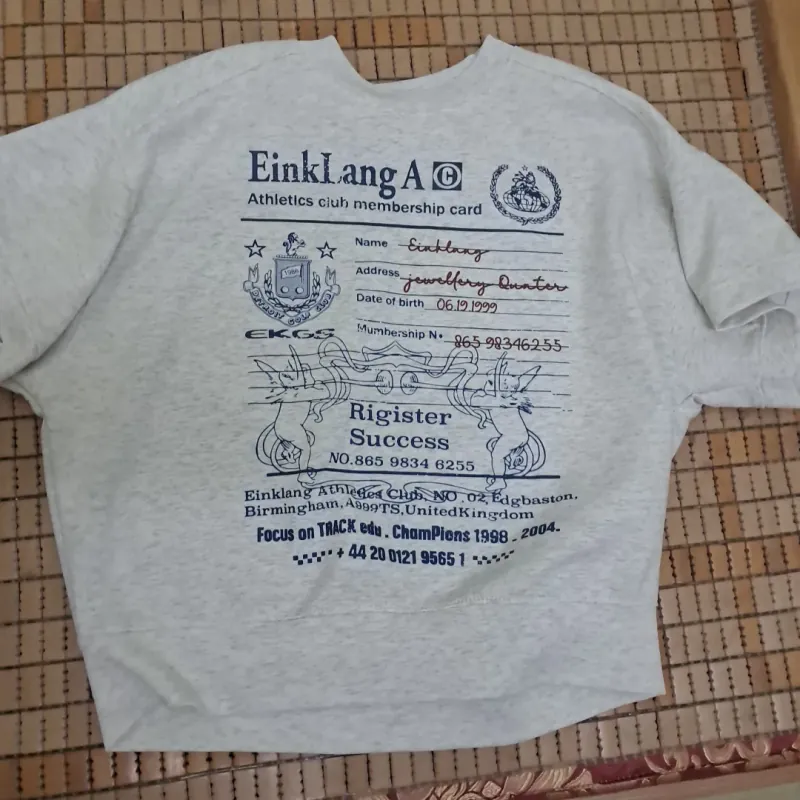 Áo ngắn tay mùa hè nữ form boxy, của brand xu min min, size l, còn mới 1010347