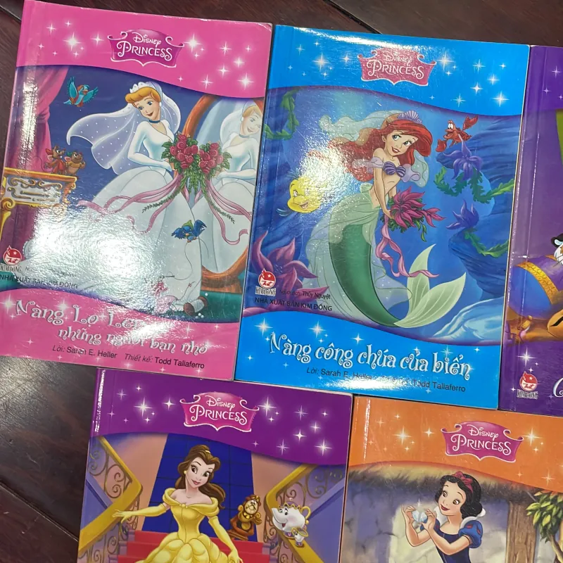 Công chúa Disney - Disney Princess - bộ sách 5 cuốn - Kim Đồng 1027164