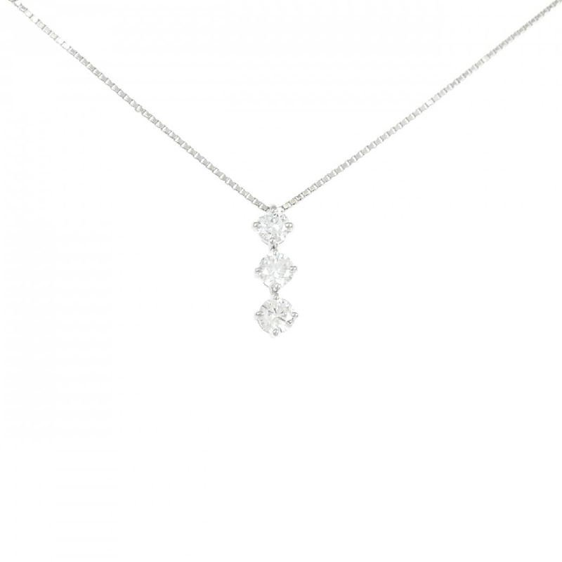 Trilogy Diamond Necklace 0.500CT - Hàng hiệu Authentic 841479