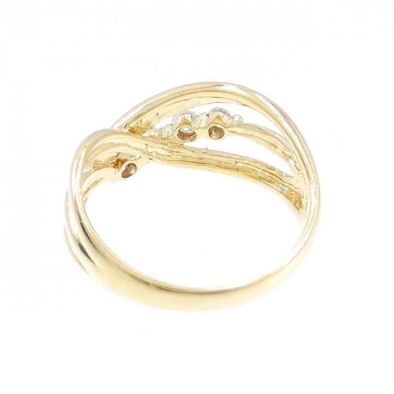 Nhẫn kim cương K18YG 0.37CT - Hàng hiệu Authentic 851072