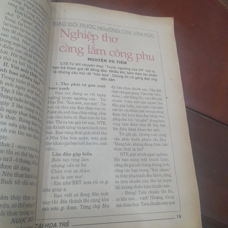 TÀI HOA TRẺ số 32 tháng 10-1997 460054