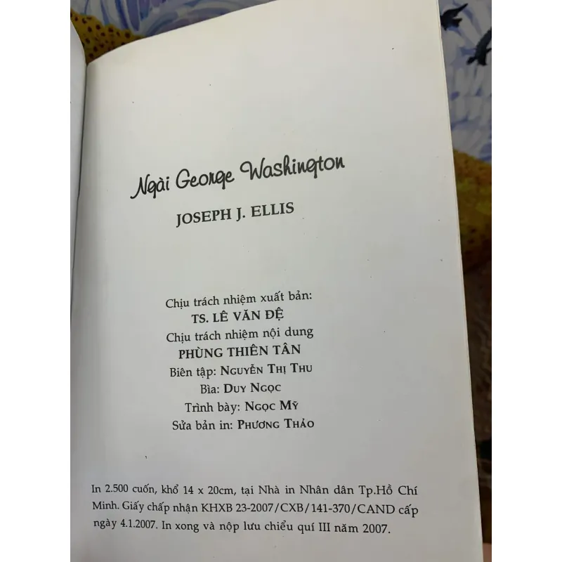 Ngài George Washington - Joseph J.Ellis 927504