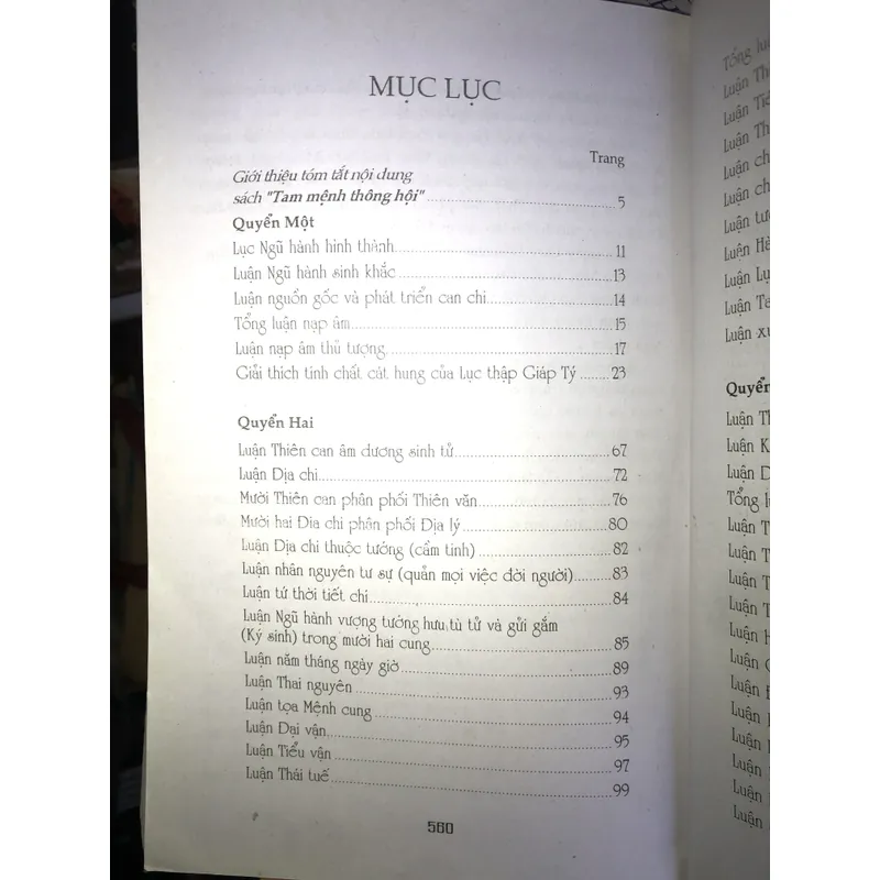 Tam mệnh Thông hội  707703