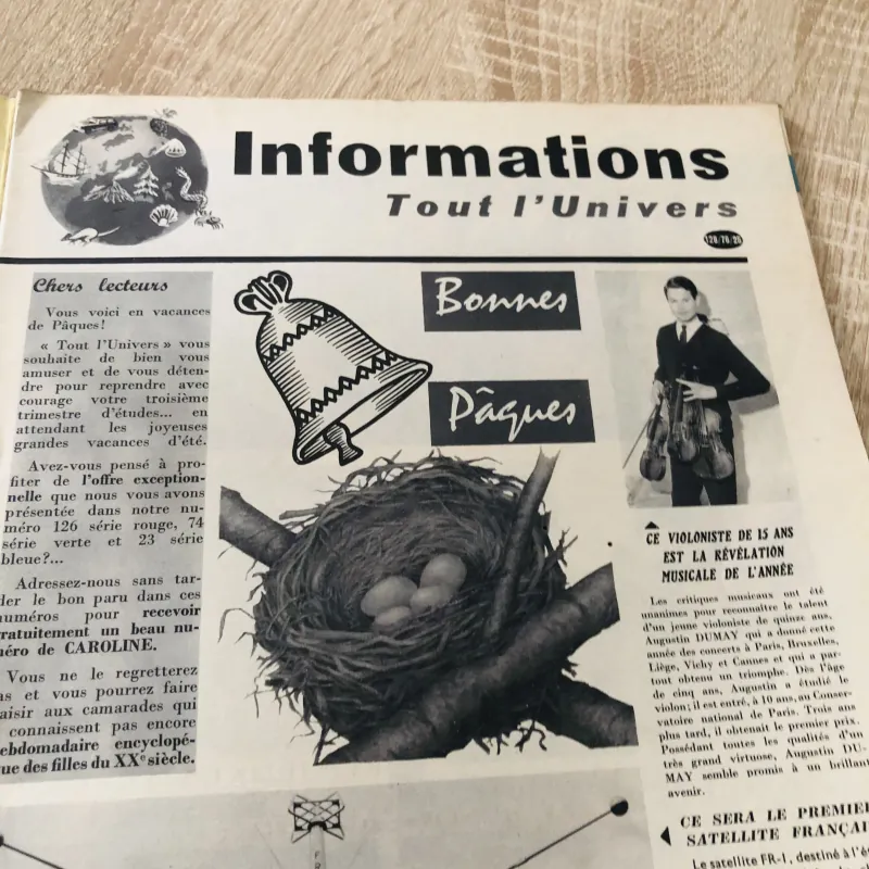 TẠP CHÍ TOUT L’UNIVERS – 1964 (1) 1017501