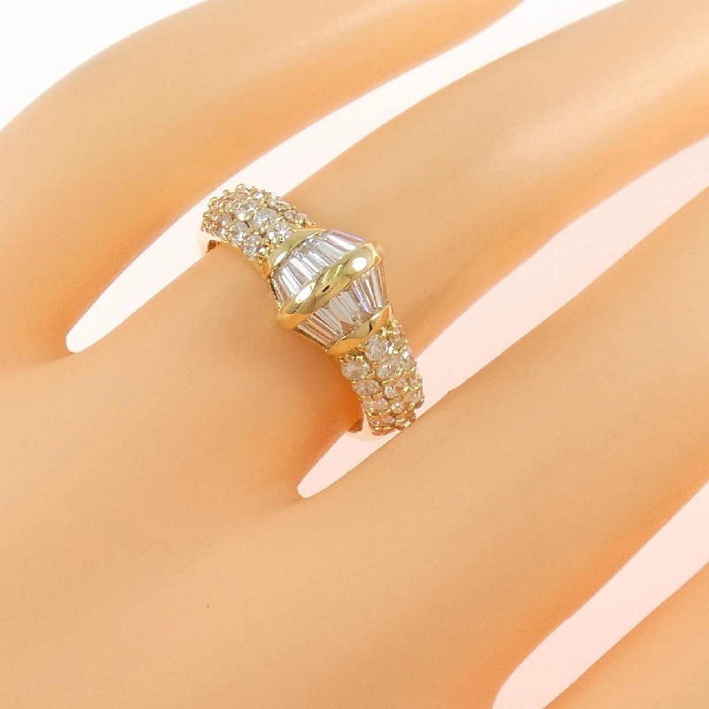 Nhẫn kim cương K18YG 1.20CT - Hàng hiệu Chính hãng 853846