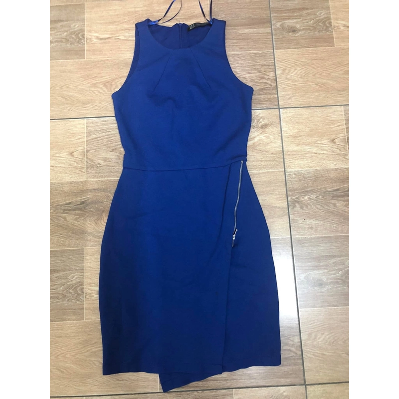 Váy body Zara màu xanh coban 354716