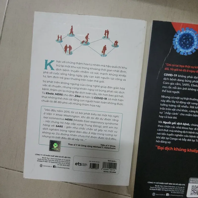 Sách Combo 2 quyển Nguồn gốc dịch bệnh 717411