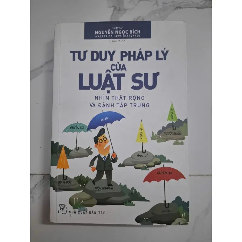 Tư duy pháp lý của luật sư - Nguyễn Ngọc Bích - Luật học 1024761