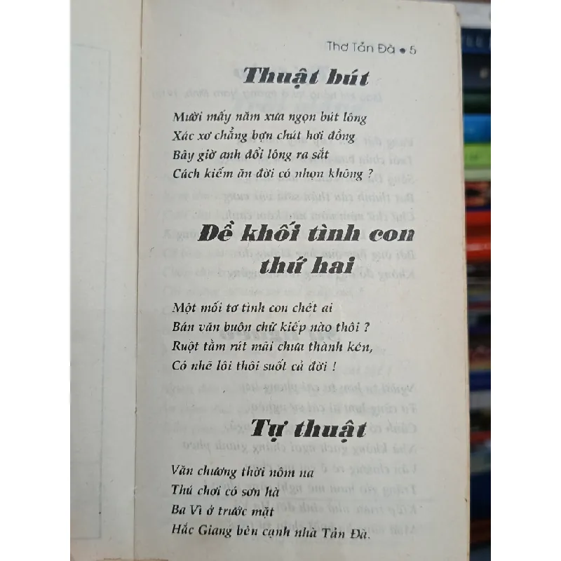 Tuyển tập thơ chọn lọc: Thơ Tản Đà - Nguyễn Khắc Hiếu 702649