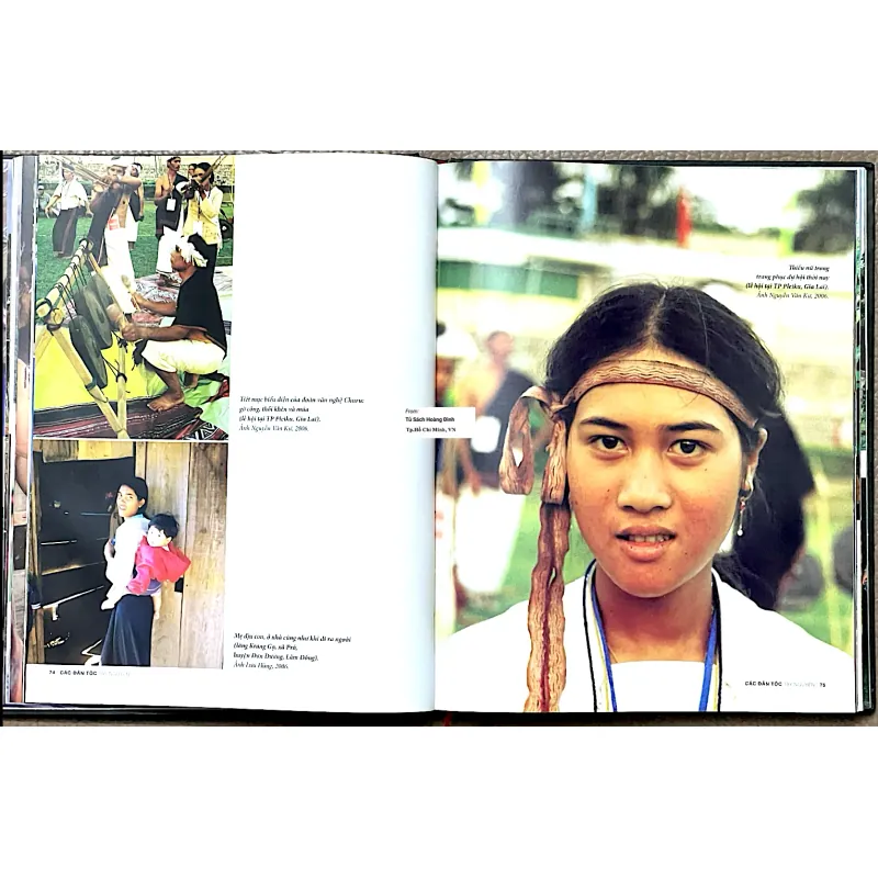 CÁC DÂN TỘC TÂY NGUYÊN - SÁCH ẢNH CHẤT LƯỢNG CAO 1029697