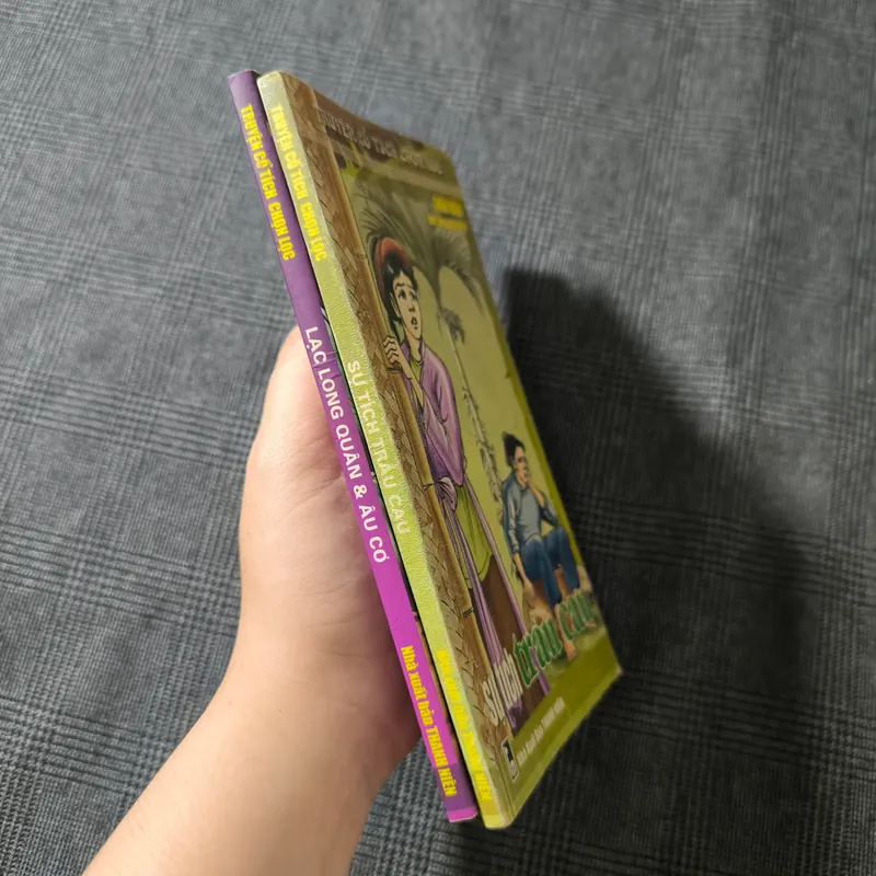 (Combo 2 cuốn Truyện Cổ Tích) Sự tích Trầu cau - Lạc Long Quân & Âu Cơ - Thiên Thiên 697712