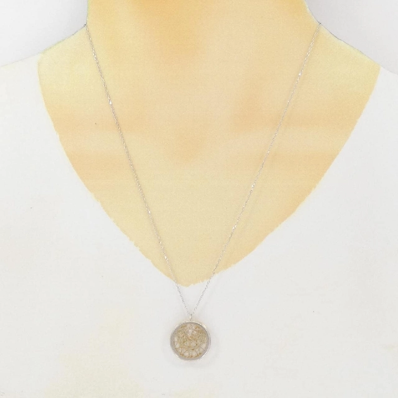 Dây chuyền kim cương ba màu K18 0.07CT - Hàng hiệu Authentic 847069