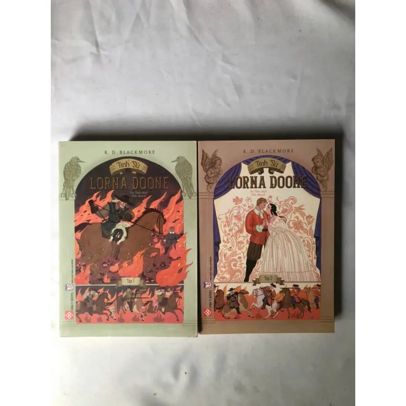 Trọn bộ 2 tập Tình sử Lorna Doone - R. D. Blackmore 1022827