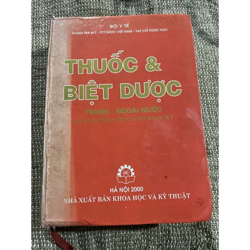 Thuốc và biệt dược trong và ngoài nước ;12000 trang khổ lớn  1021346