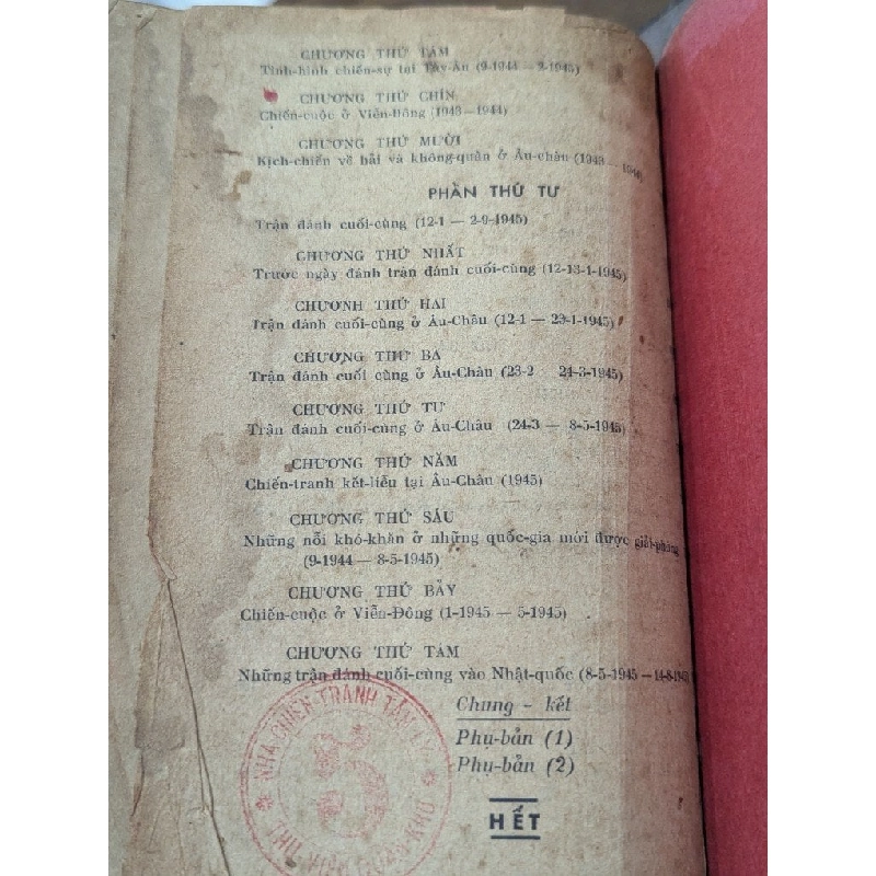 Lịch sử chiến tranh trận thế giới đại chiến lần thứ hai - Tướng Chassin ( Trần Minh Tiết dịch ) 1020005