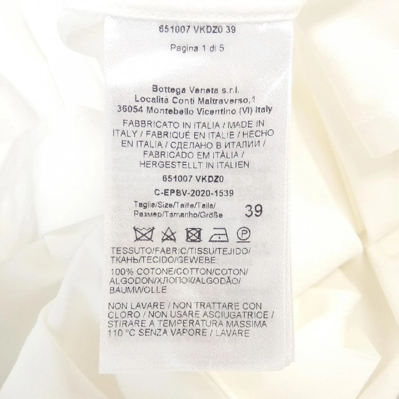 Áo sơ mi BOTTEGA VENETA - Hàng hiệu Authentic 905772
