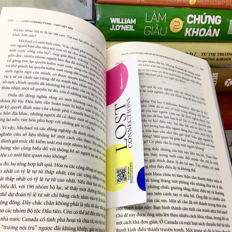 Mất Kết Nối Lost Connections - Johann Hari - Sách vẫn đẹp như mới 495303