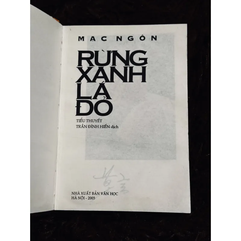 Rừng xanh lá đỏ 1001641