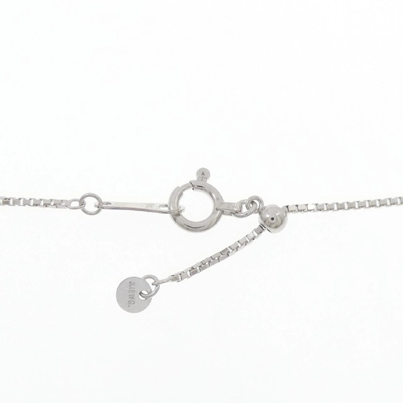 K18WG Dây chuyền kim cương hình trái tim 0.50CT - Hàng hiệu Chính hãng 861395