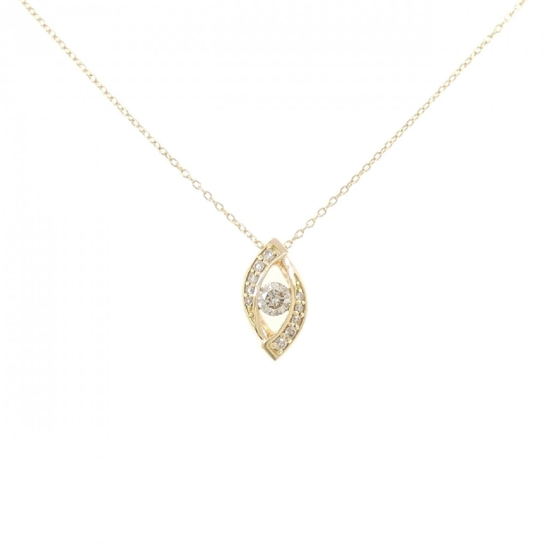 K18YG Dây chuyền kim cương 0.17CT - Hàng hiệu Chính hãng 860859