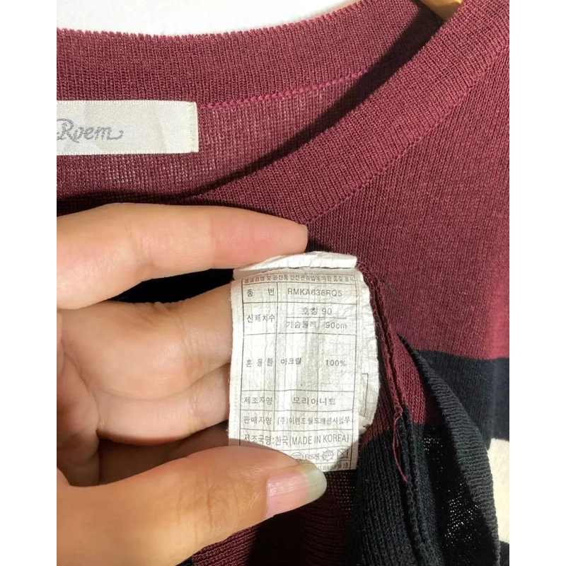 Áo Mongtoghi Hiệu Hàn Nhà Roem Size M L 444334