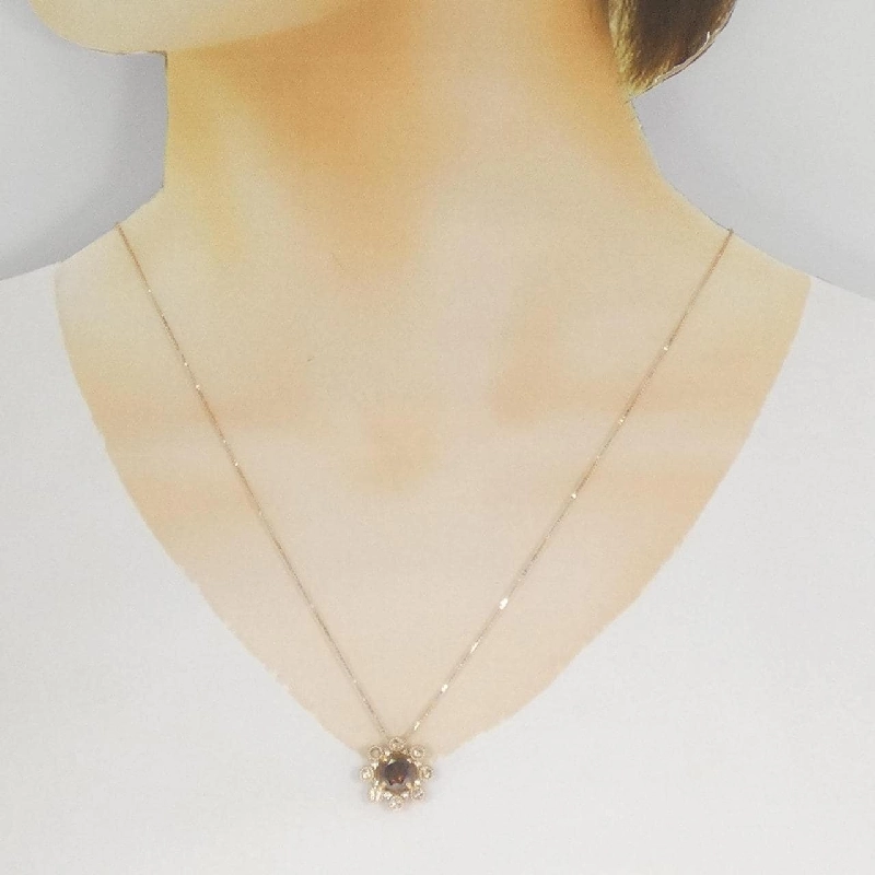 K18PG Dây chuyền kim cương 1.616CT - Hàng hiệu Authentic 858230