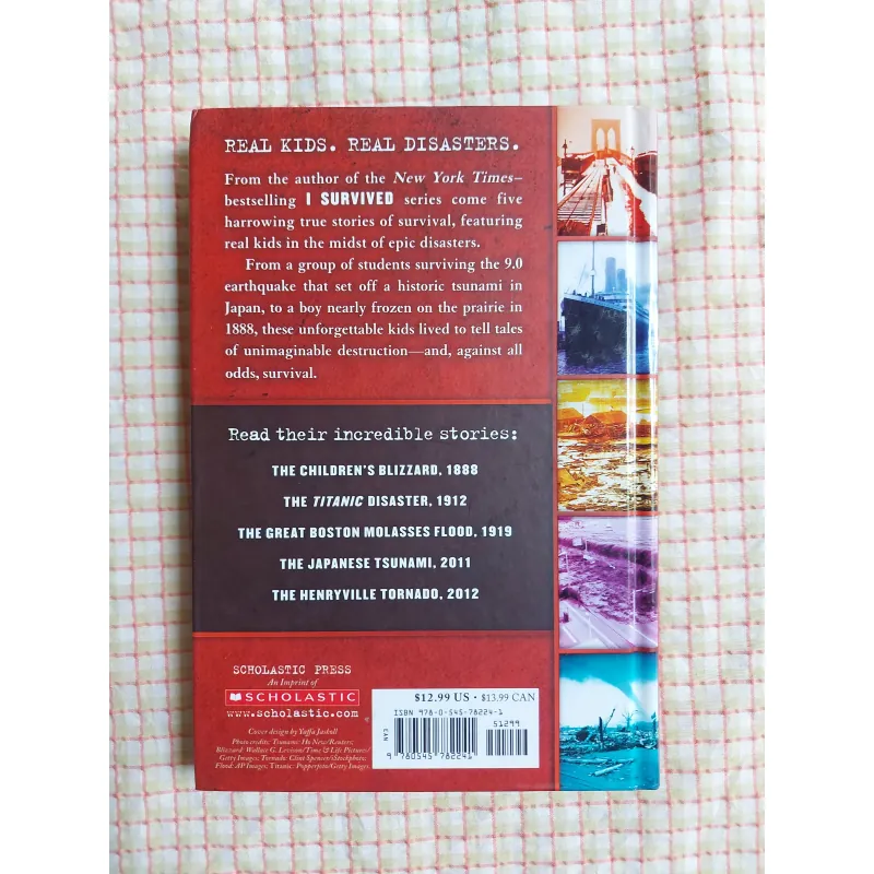 I SURVIVED: TRUE STORIES – FIVE EPIC DISASTERS - Lauren Tarshis 975136