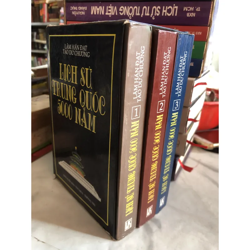 Lịch sử Trung Quốc 5000 năm - Lâm Hán Đạt ( trọn bộ còn hộp)  1030874