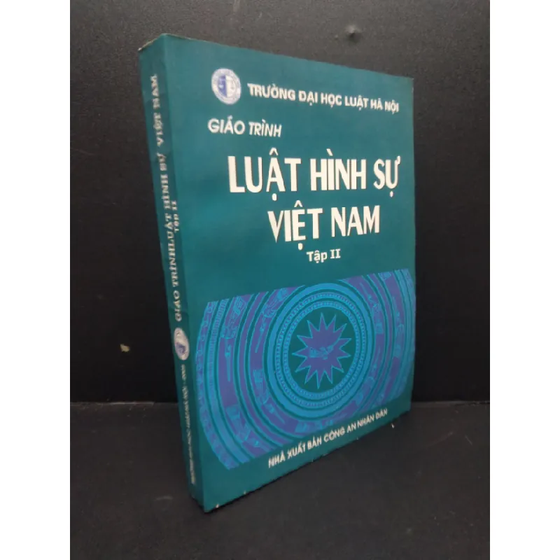 [Sách Cũ SCGR] Giáo Trình luật hình sự Việt Nam tập II Nhiều Tác giả 2005 mới 80% ố nhẹ HCM0106 chính trị 682322