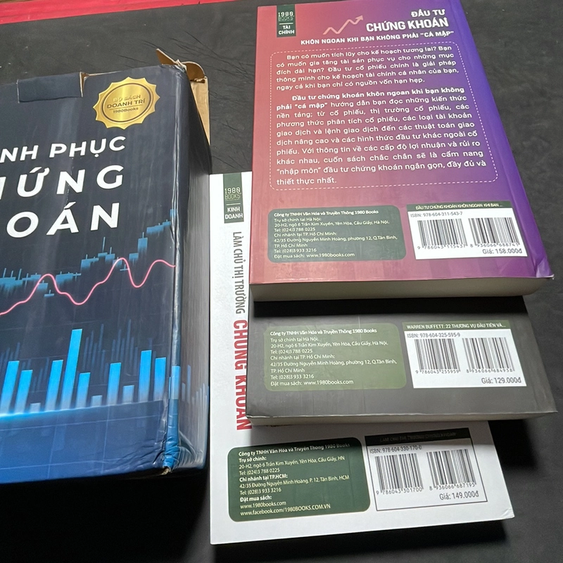 Boxset chinh phục chứng khoán 316011