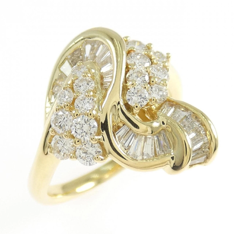 Nhẫn kim cương K18YG 1.01CT - Hàng hiệu Chính hãng 852729