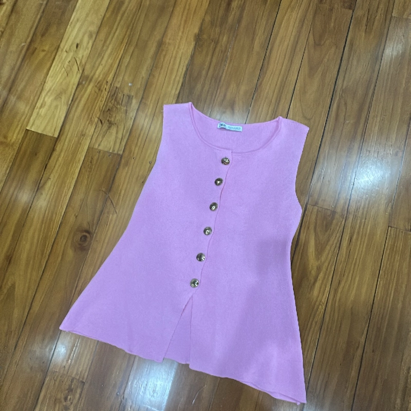 Áo len cộc tay Zara QCCC Size S 460287