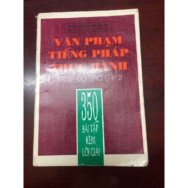 Sách Văn Phạm Tiếng Pháp Thực Hành  24045