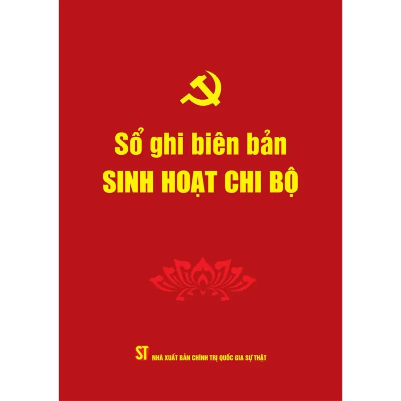Sổ ghi biên bản sinh hoạt chi bộ (160 trang) 1041532